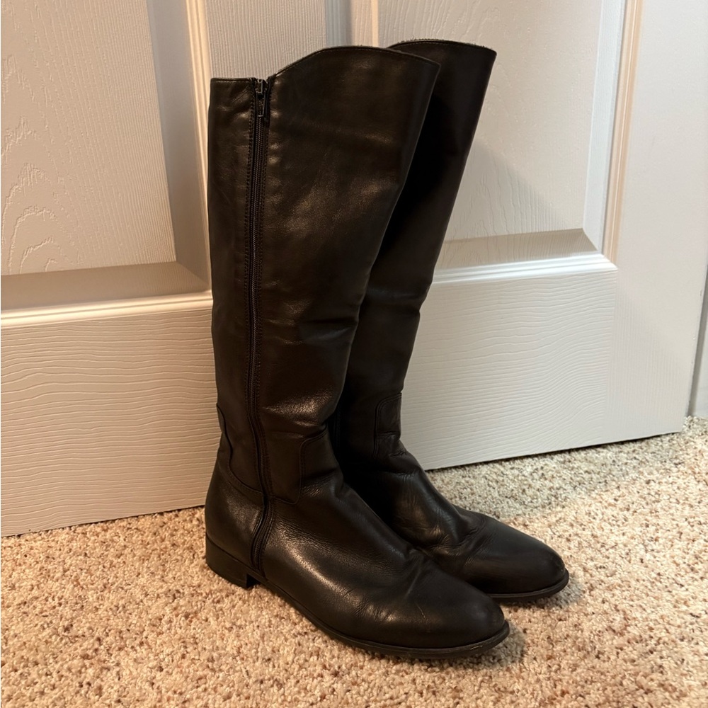La Canadienne knee high leather boots